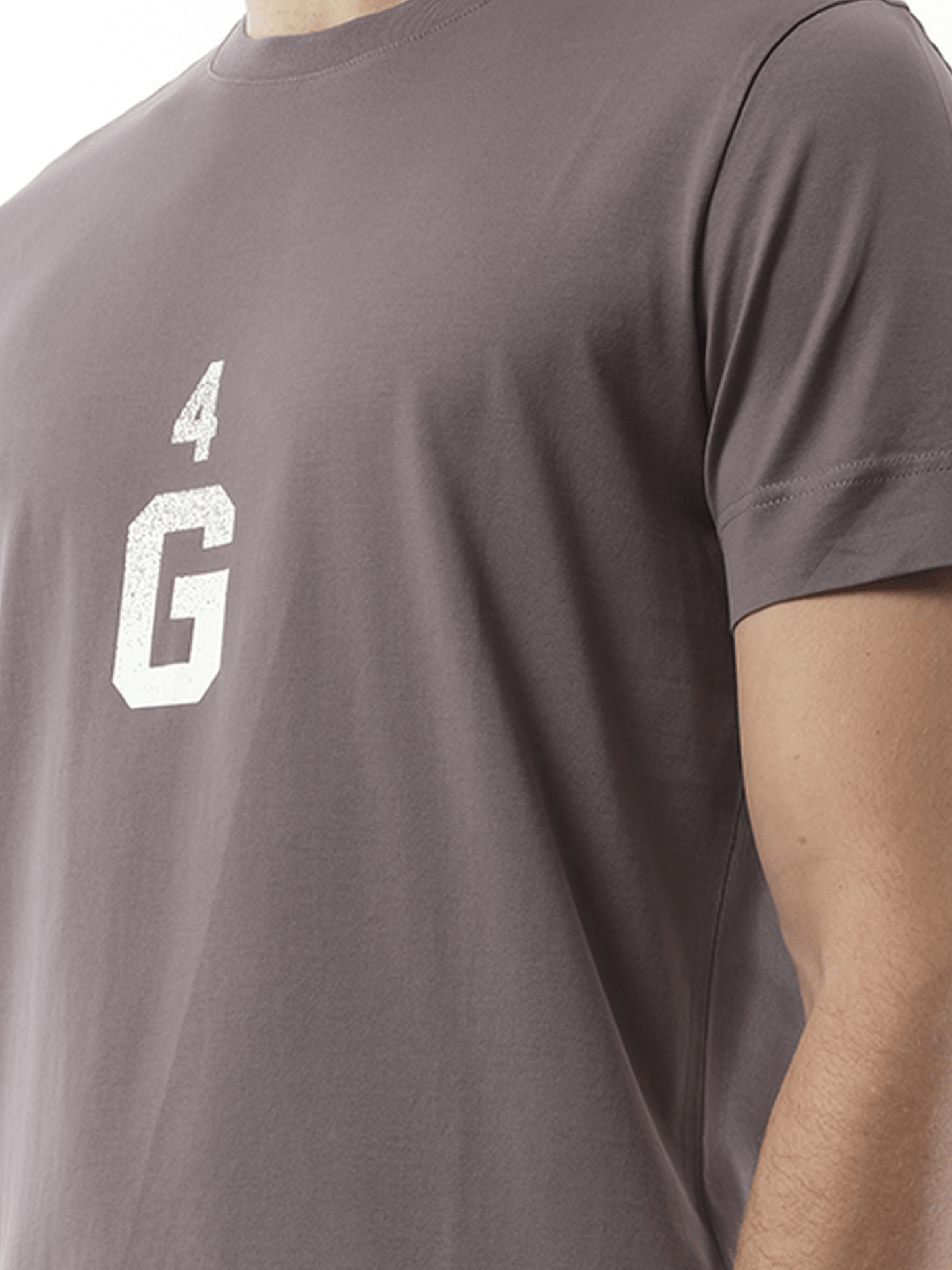 GIVENCHY Four G Dyed Logo T-Shirt (Grey)