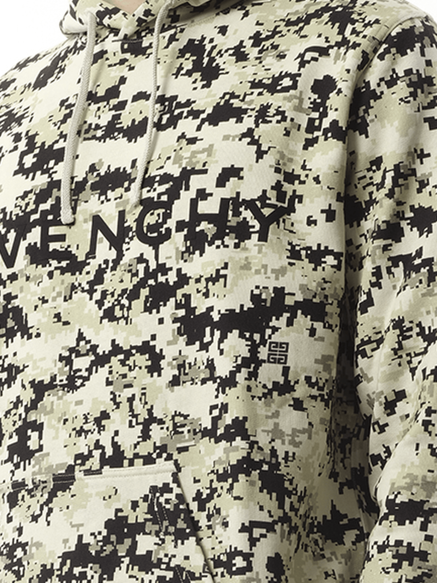 GIVENCHY Camo All Over Hoodie (Beige)