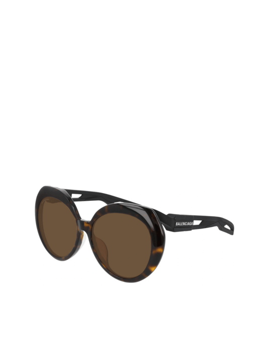 Image of Sunglasses. Productname: BALENCIAGA Sunglasses Hybrid Btf 0024Sa Sun in Havana colour by brand - BALENCIAGA