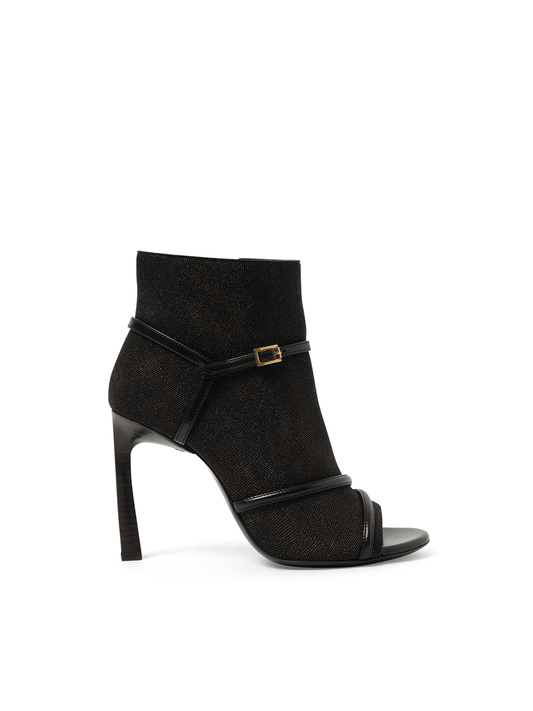 Image of Sandals. Productname: LANVIN Sandal Bootie in Black colour by brand - LANVIN
