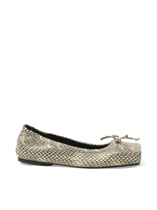 Image of Footwear. Productname: JACQUEMUS Les Ballerines Ballet in Beige colour by brand - JACQUEMUS