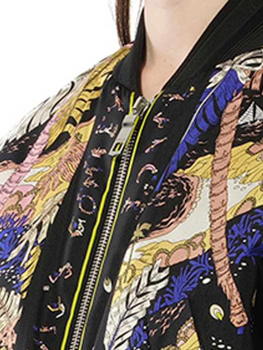 PUCCI Print Bomber Jacket (Black)