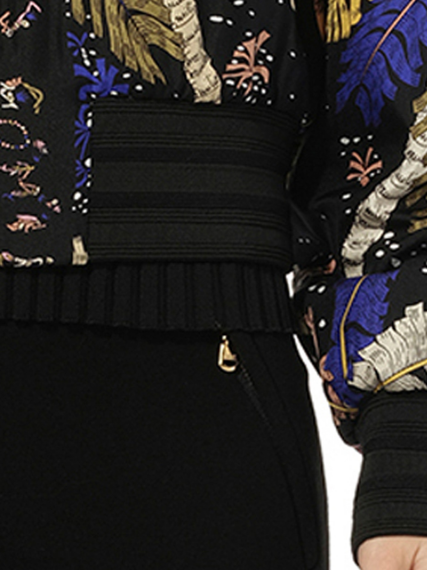 PUCCI Print Bomber Jacket (Black)