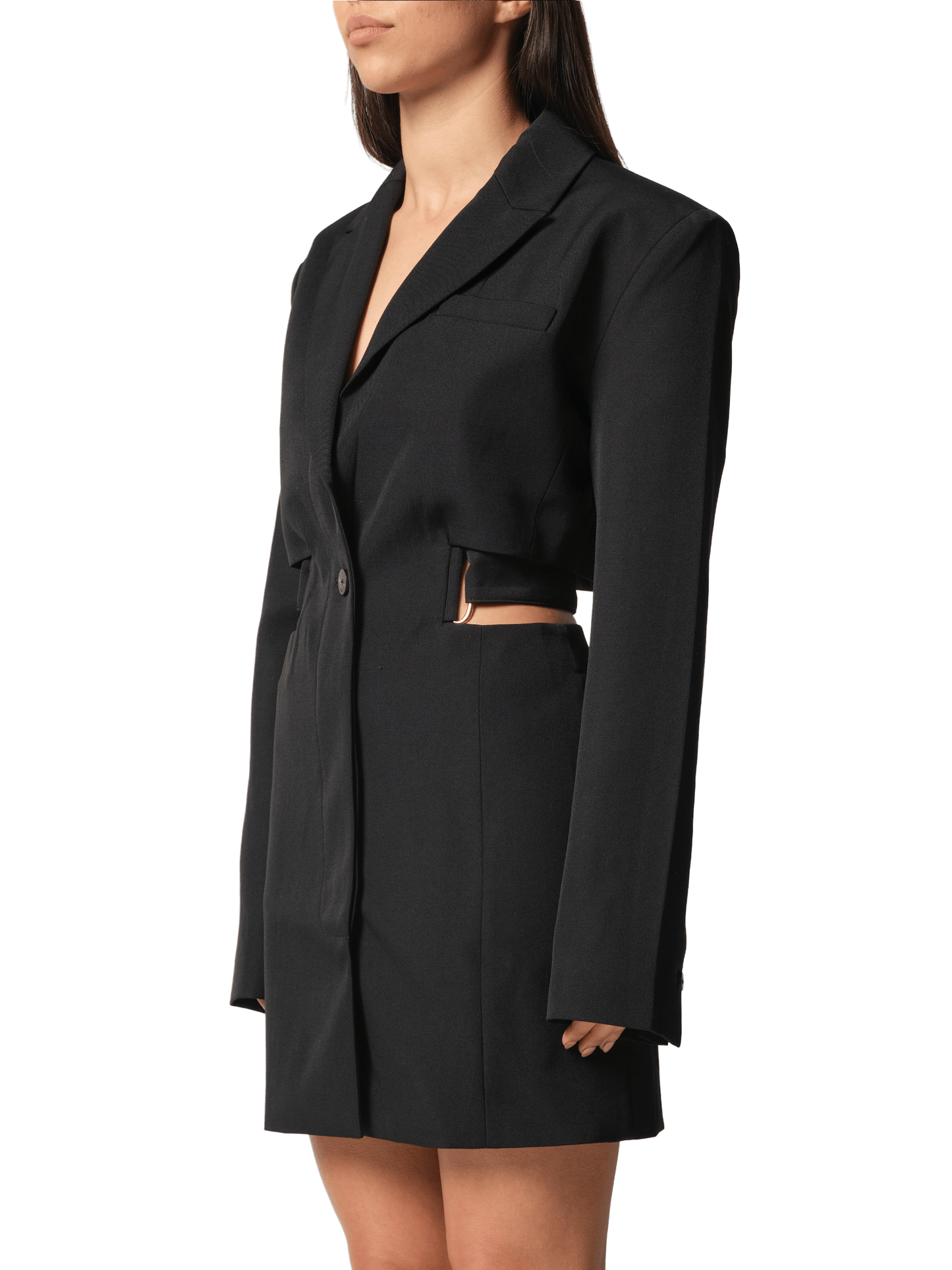 JACQUEMUS La Robe Bari (Black)