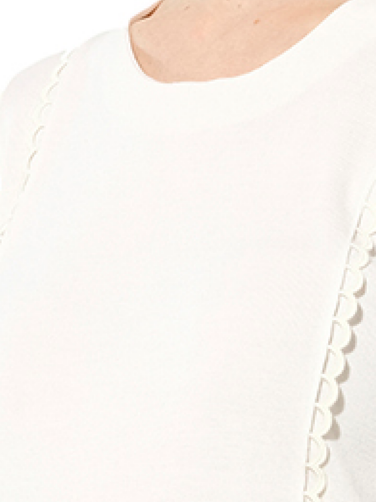 CHLOE Pullover Sweater (White)