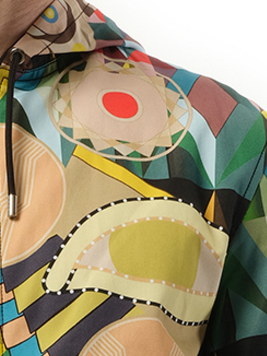 GIVENCHY Rosace Parka (Brown)