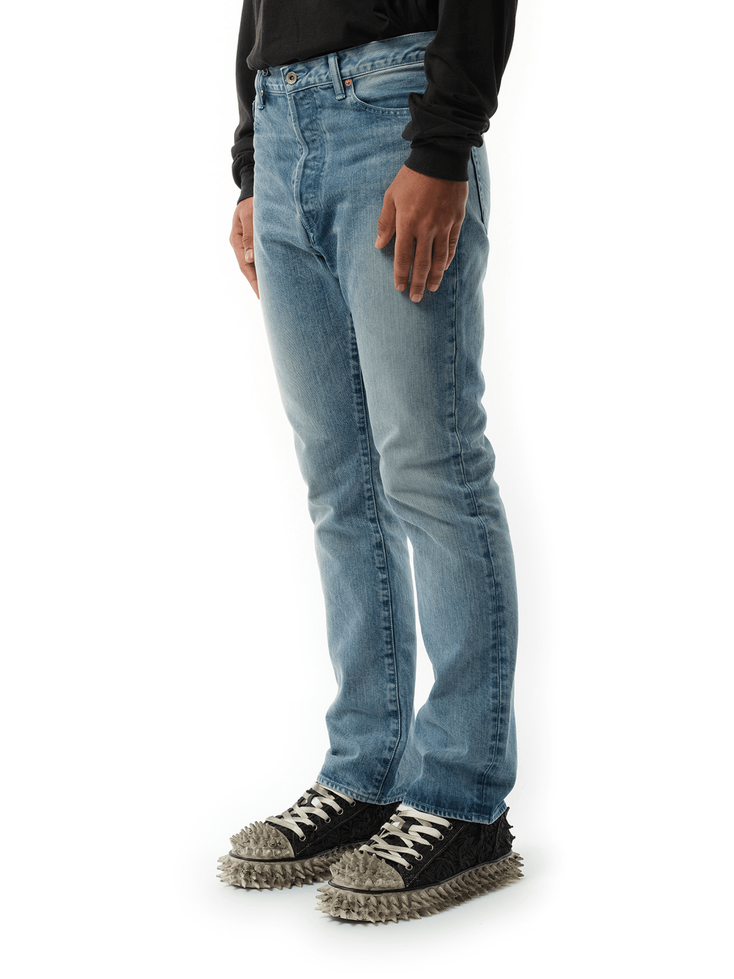 DOUBLET Care Denim Pants (Blue)