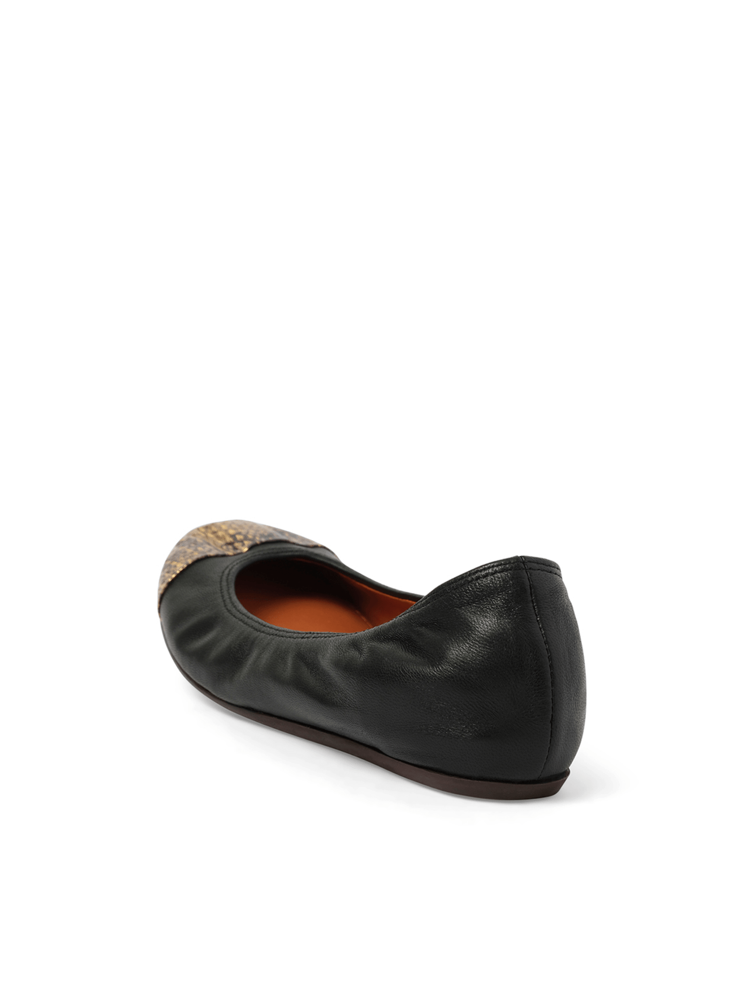 LANVIN Captoe Ballerina (Black)