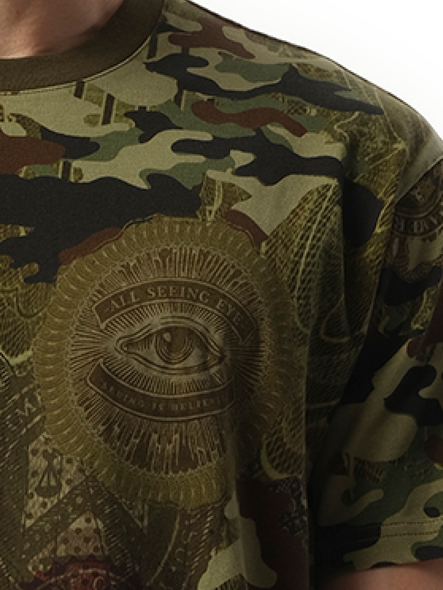 GIVENCHY Podium Dollar T-Shirt (Green)