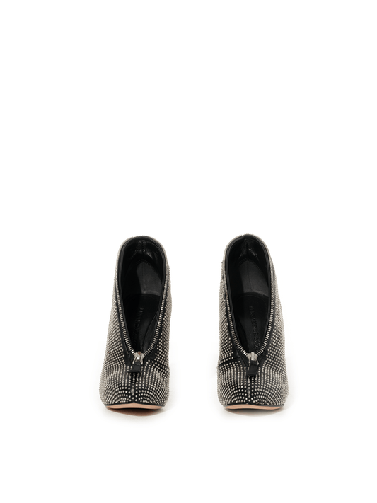 ALEXANDER MCQUEEN Scarpa Pelle Shoes (Black White)