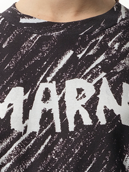 MARNI Scribbled Logo T-Shirt (Black)