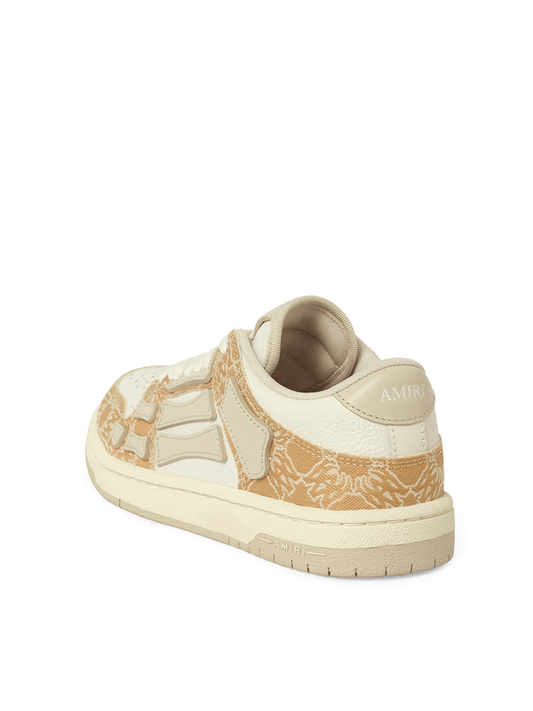 AMIRI MA Quad Skeleton Low Top Sneaker (Birch)