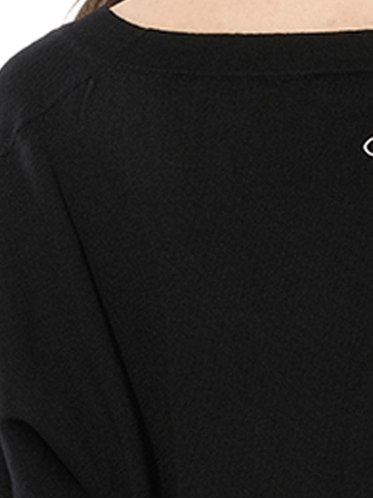 PUCCI V Neck Sweater (Black)