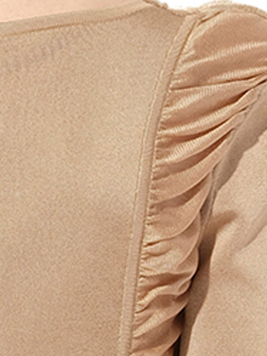 BALMAIN Maille Knit Const Dress (Sand)