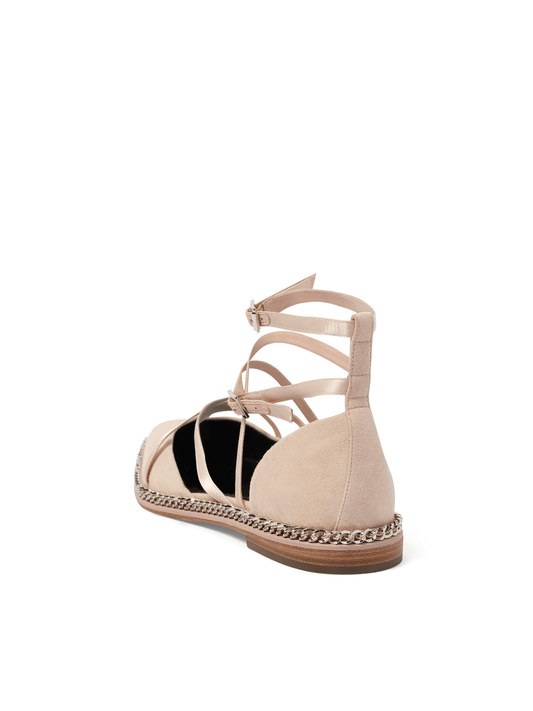 LANVIN Laced Ballerina (Pink)