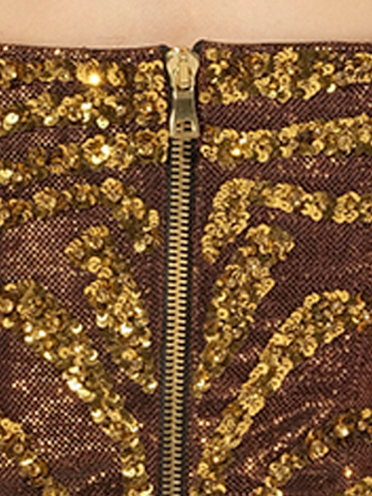 BALMAIN Knit Dress (Copper)