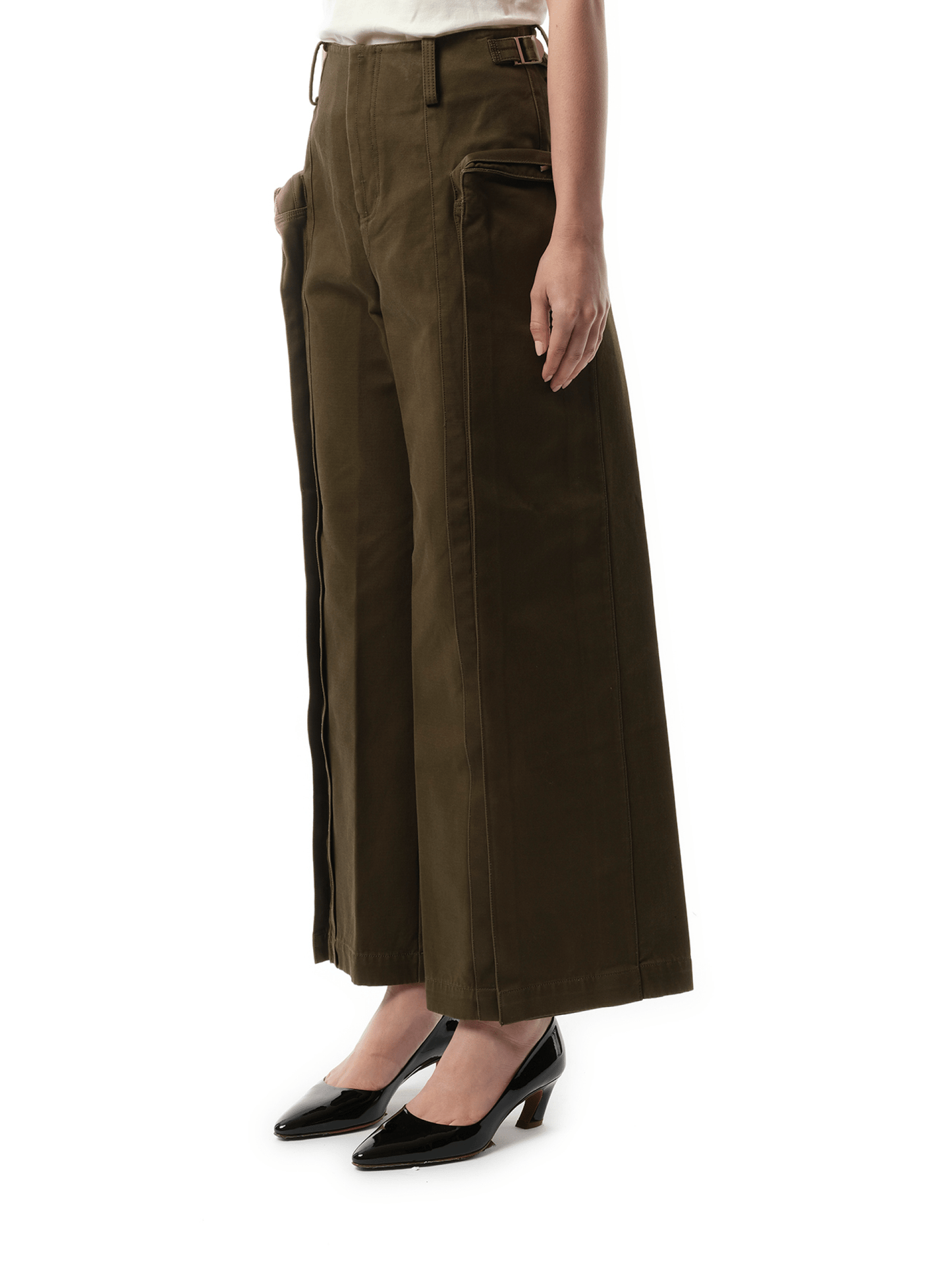 FAX COPY EXPRESS Oversized Cargo Pants (Green)