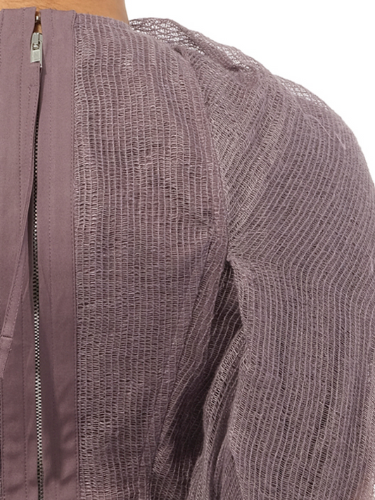 RICK OWENS Woven Top (Purple)