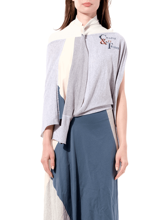 Image of Dresses. Productname: BALENCIAGA Asym Dress in WHITE colour by brand - BALENCIAGA