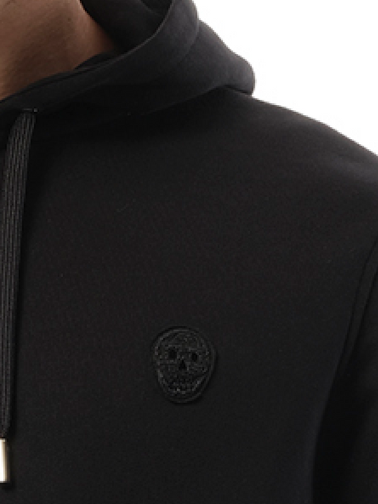 ALEXANDER MCQUEEN Zip Hoodie Black (Black)