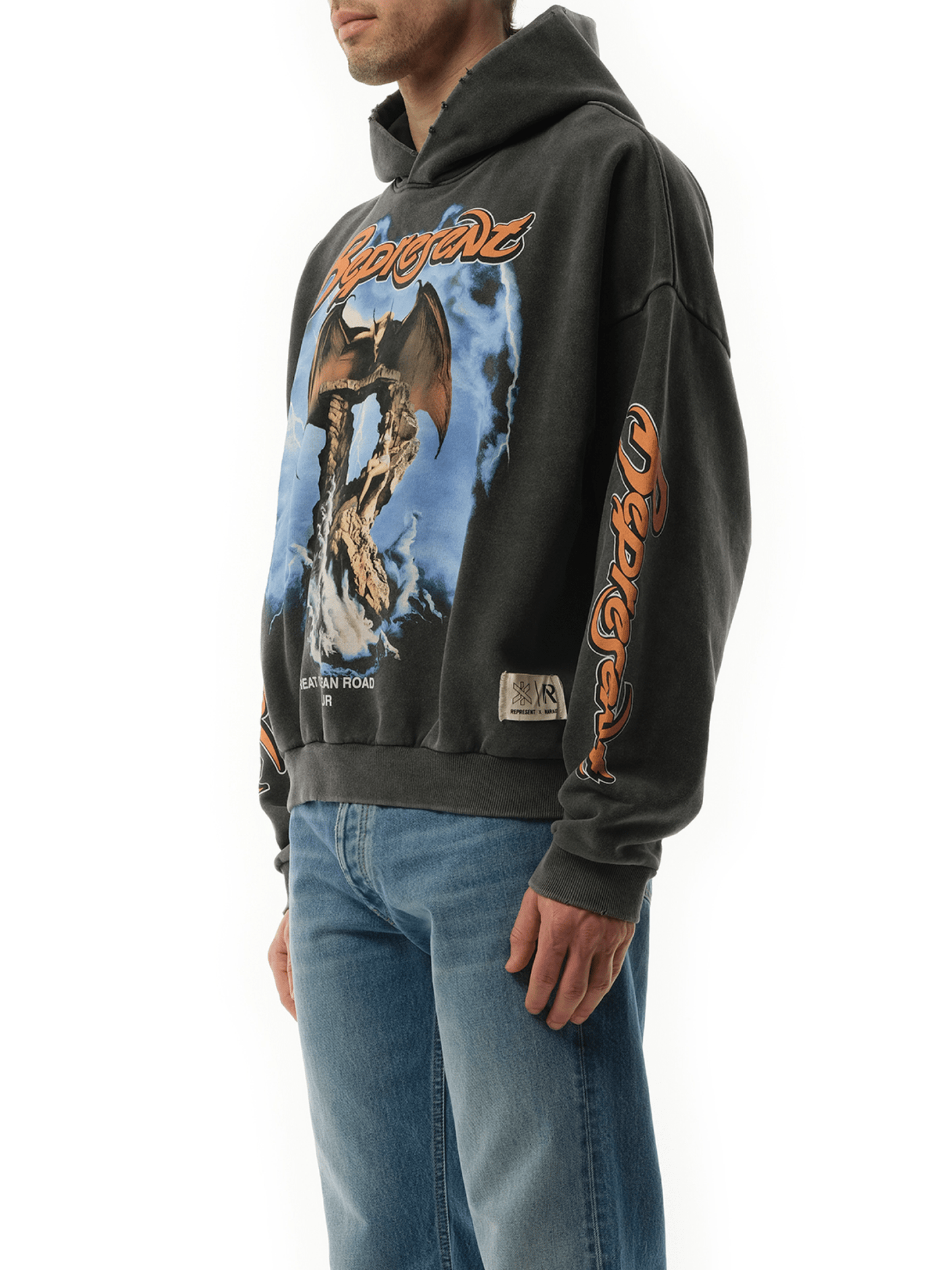 Represent x Marais Great Ocean Road Hoodie (Grey)
