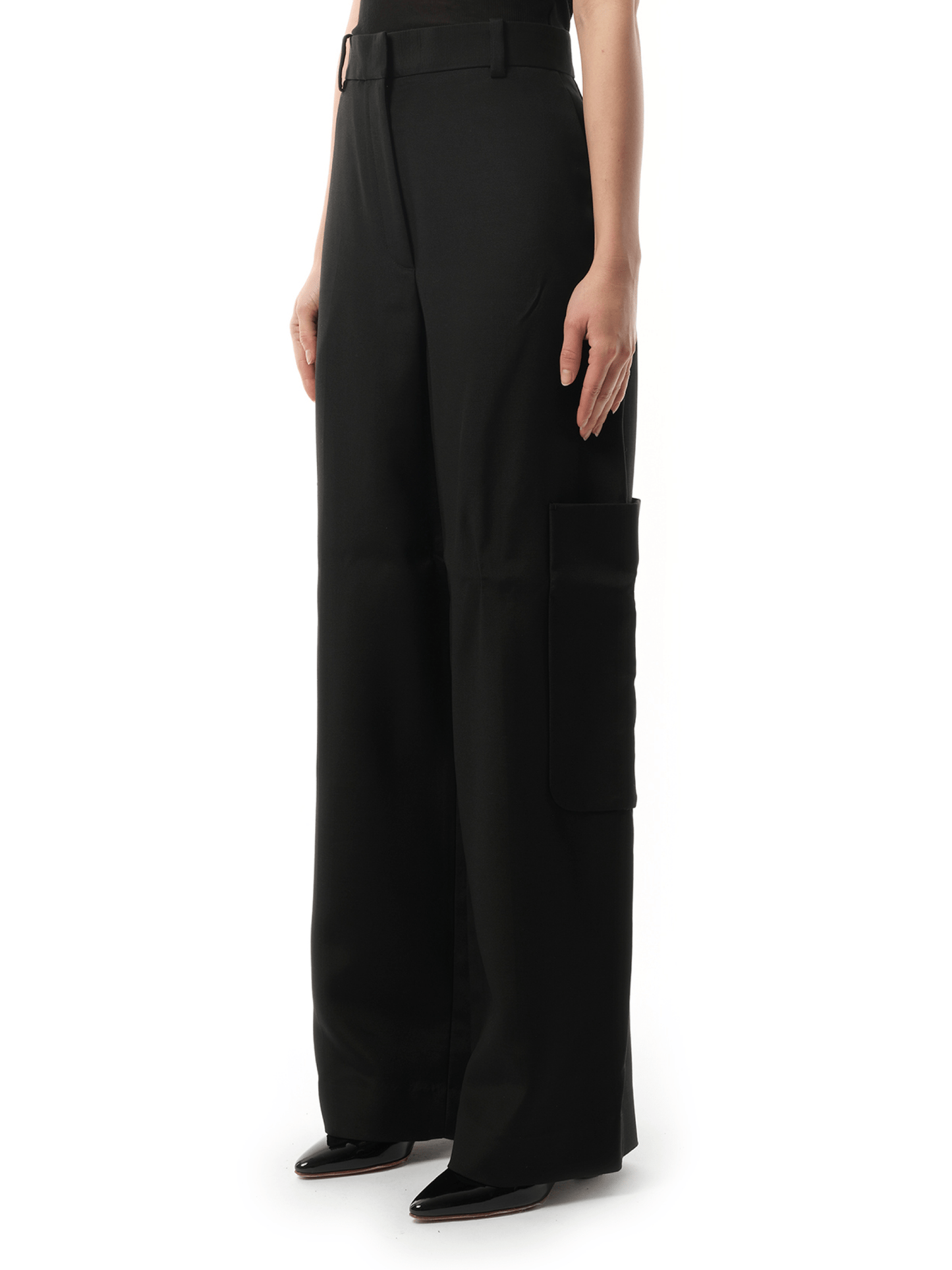 KHAITE Caiton Pant (Black)