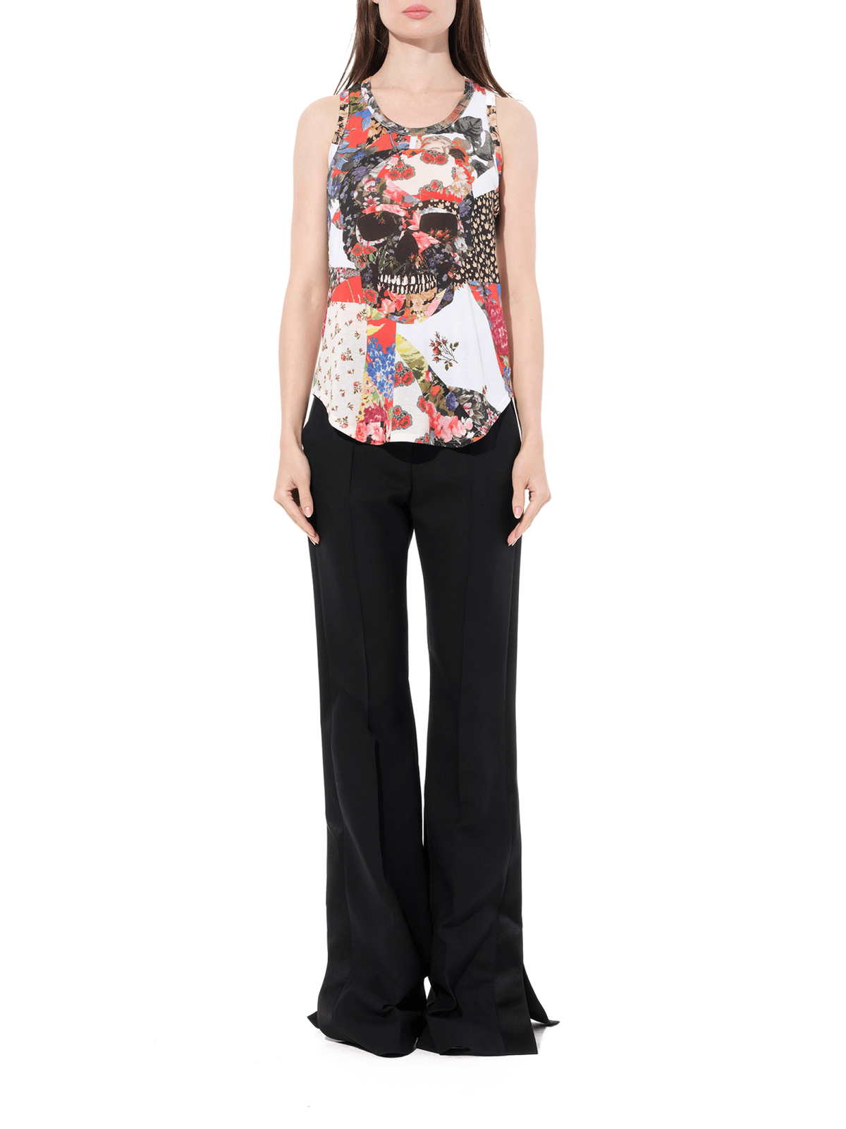 ALEXANDER MCQUEEN Maglietta Skull T-Shirt (Multicolour)