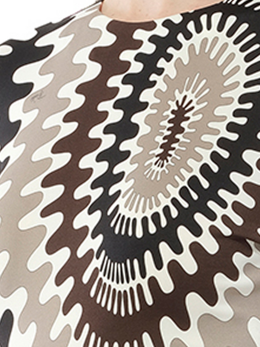 PUCCI Long Sleeve Dress (Multicolor)