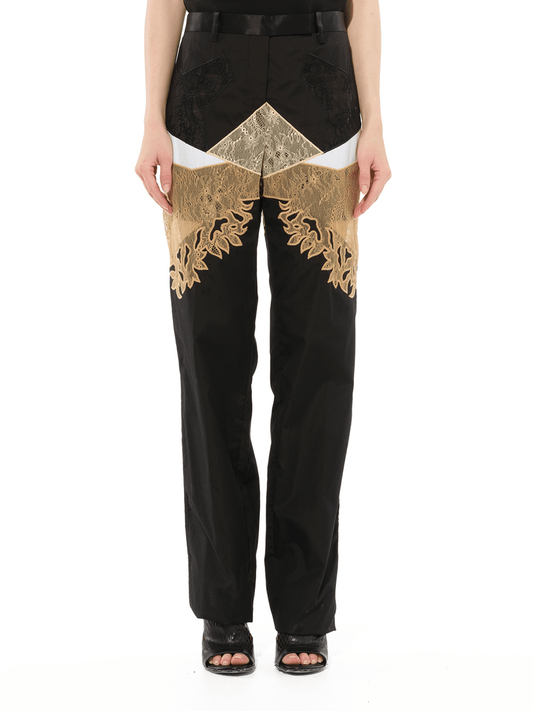Image of a model wearing Pants. Productname: GIVENCHY Pant in Multicolor colour by brand - GIVENCHY