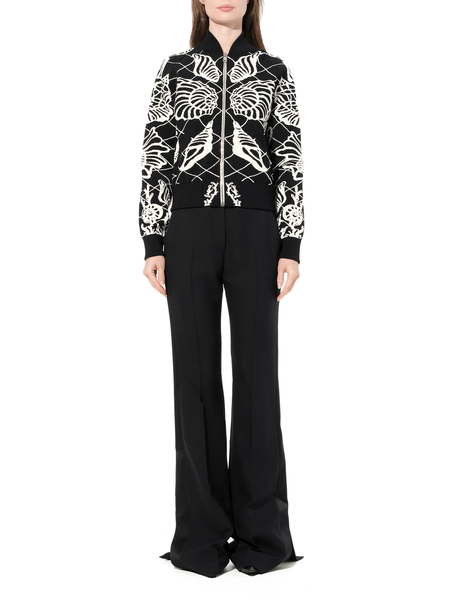 ALEXANDER MCQUEEN Bomber Jacket (Black)