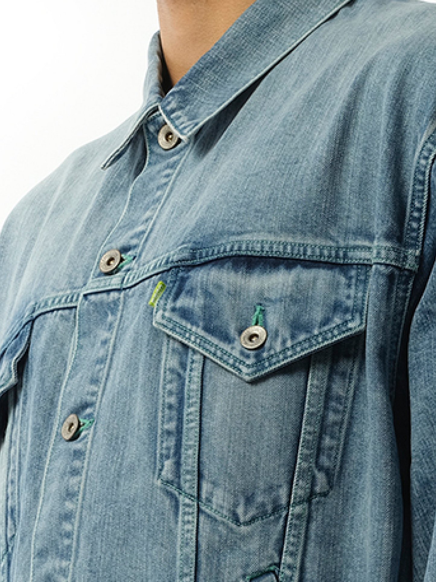 DOUBLET Care Denim Jacket (Blue)