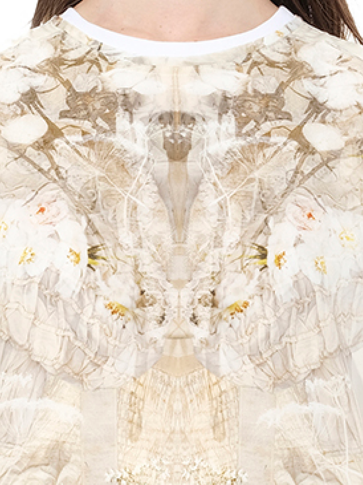 ALEXANDER MCQUEEN Trompe T-Shirt (White)