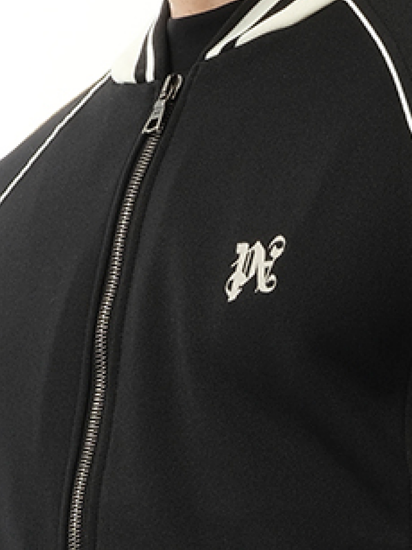 PALM ANGELS New Monogram Track Jacket (Black)