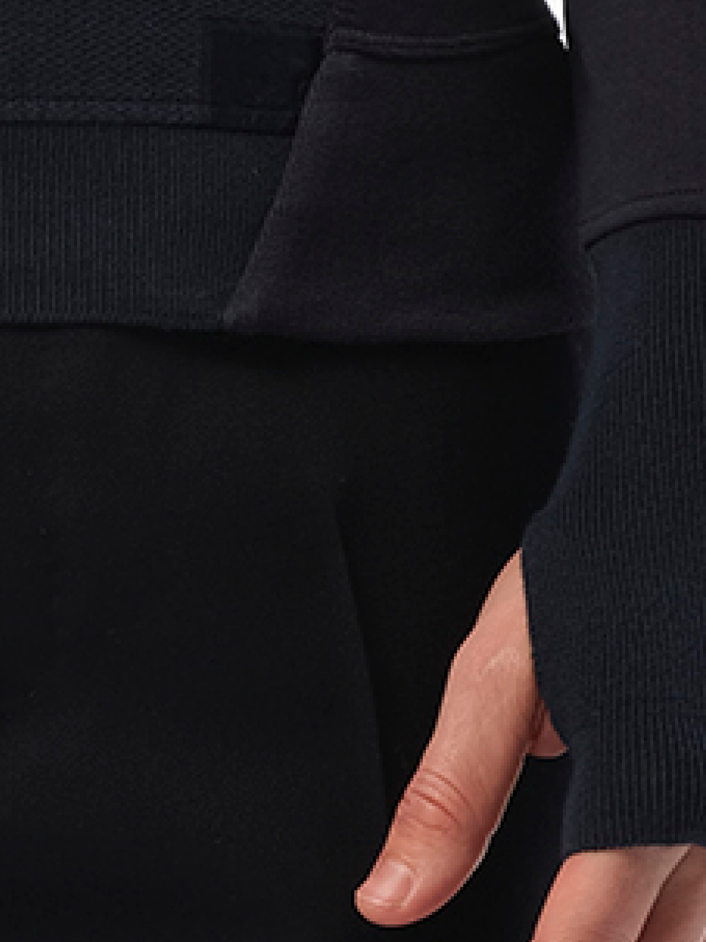 ALEXANDER MCQUEEN Jacquard Front Sweatshirt (Navy)