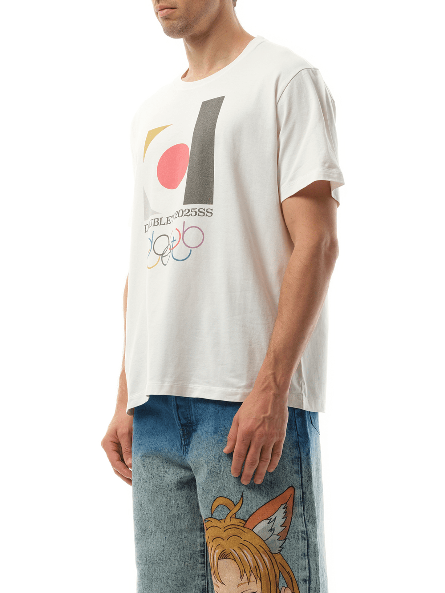 Doublet 2025SS Logo T-Shirt (White)