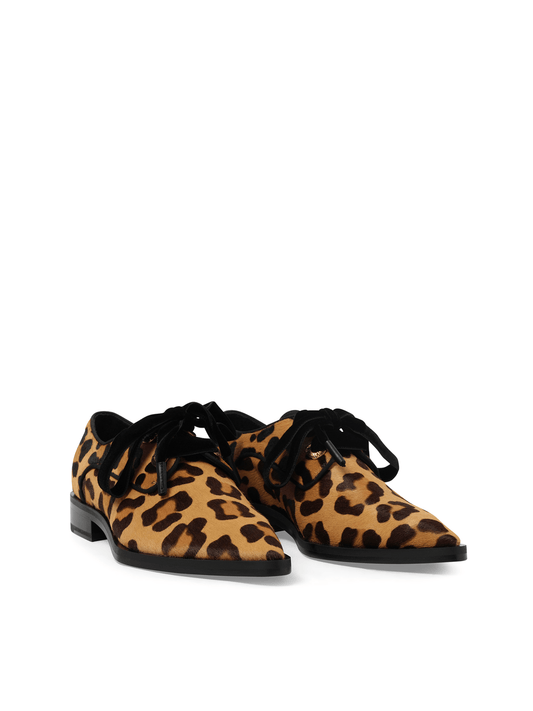 LANVIN Eyelet Derby (Natural)