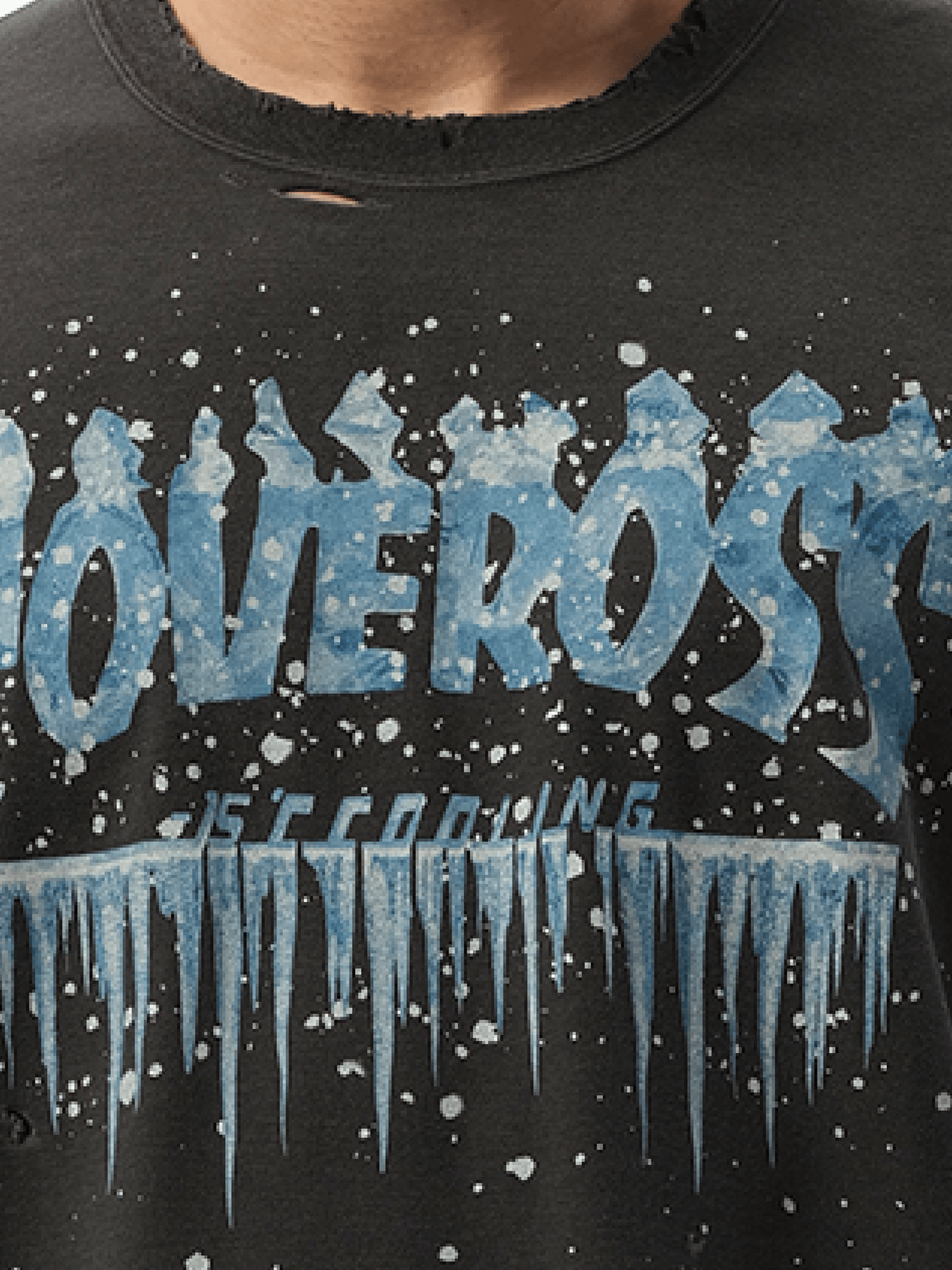 DOUBLET Ultra Freezer Regular Fit T-Shirt (Black)