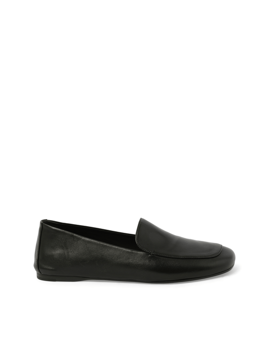 Image of Flats. Productname: KHAITE Monroe Loafer in BLACK colour by brand - KHAITE