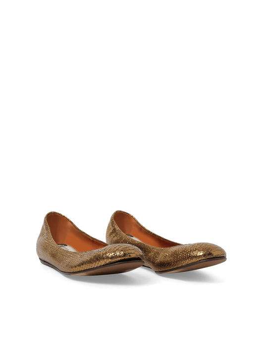 LANVIN Ballet Flat (Bronze)