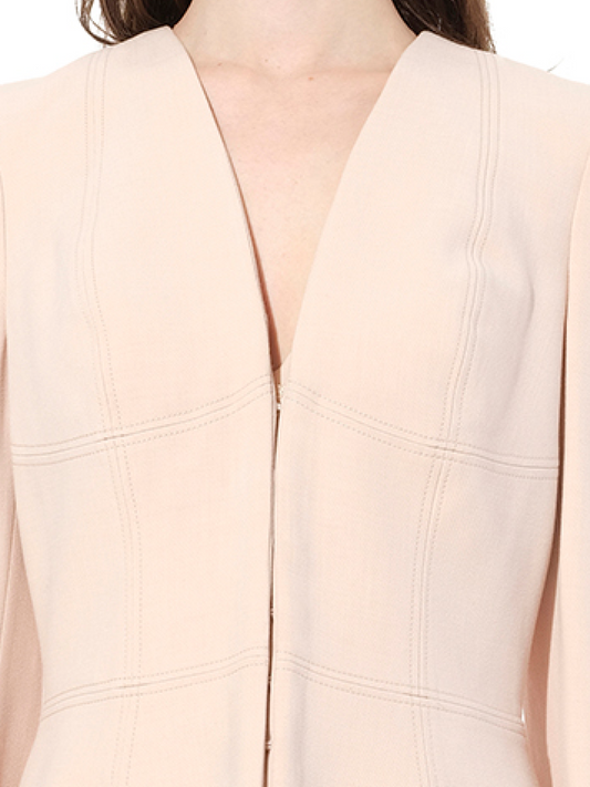 ALEXANDER MCQUEEN Wool Jacket (Cream)