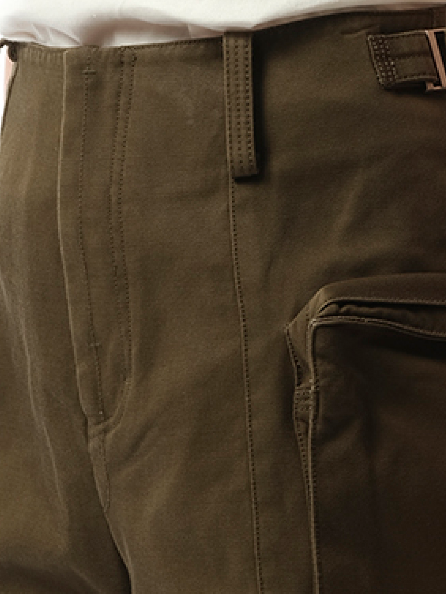 FAX COPY EXPRESS Oversized Cargo Pants (Green)