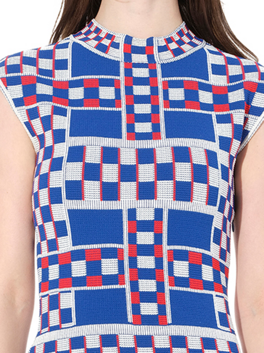 ALEXANDER MCQUEEN Mini Dress (Blue)