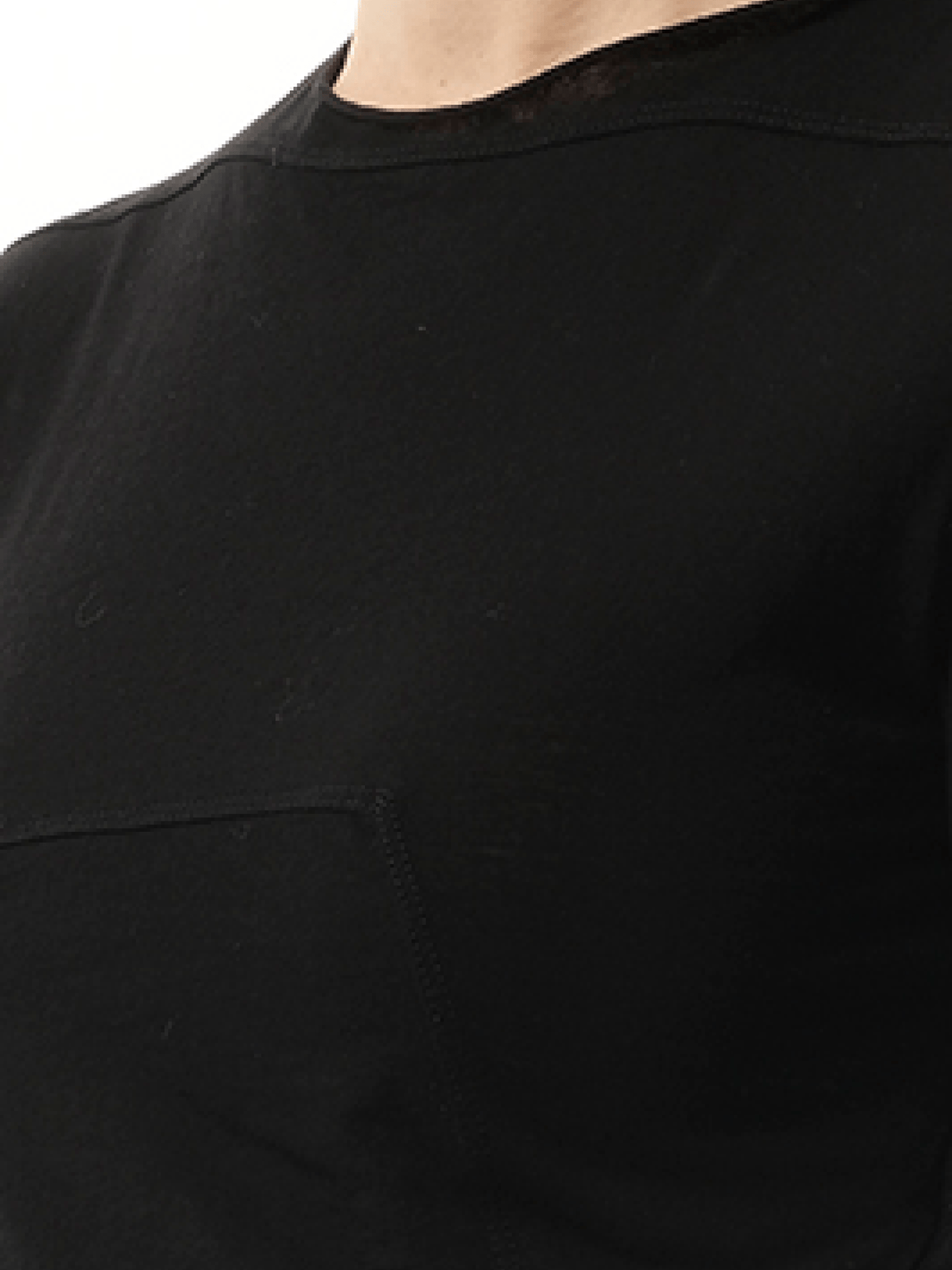 RICK OWENS Cashmere EDFU Top (Black)