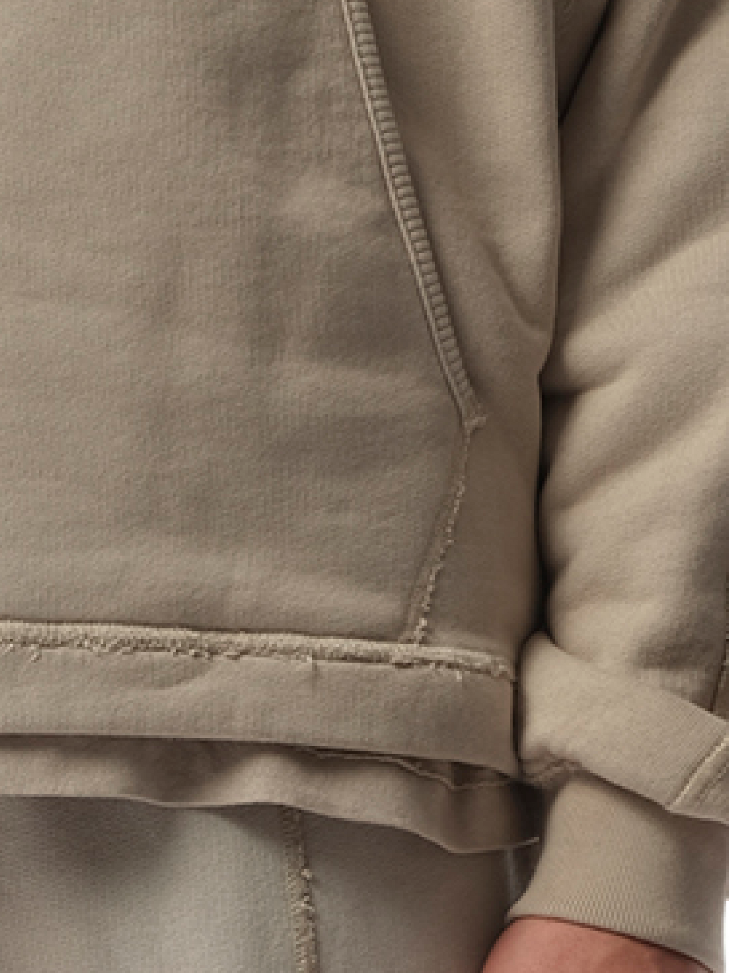 REPRESENT Step Hem Hoodie (Brown)