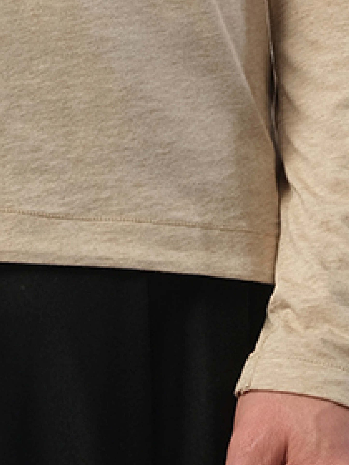 MASTERMIND Long Sleeve T-Shirt (Beige)
