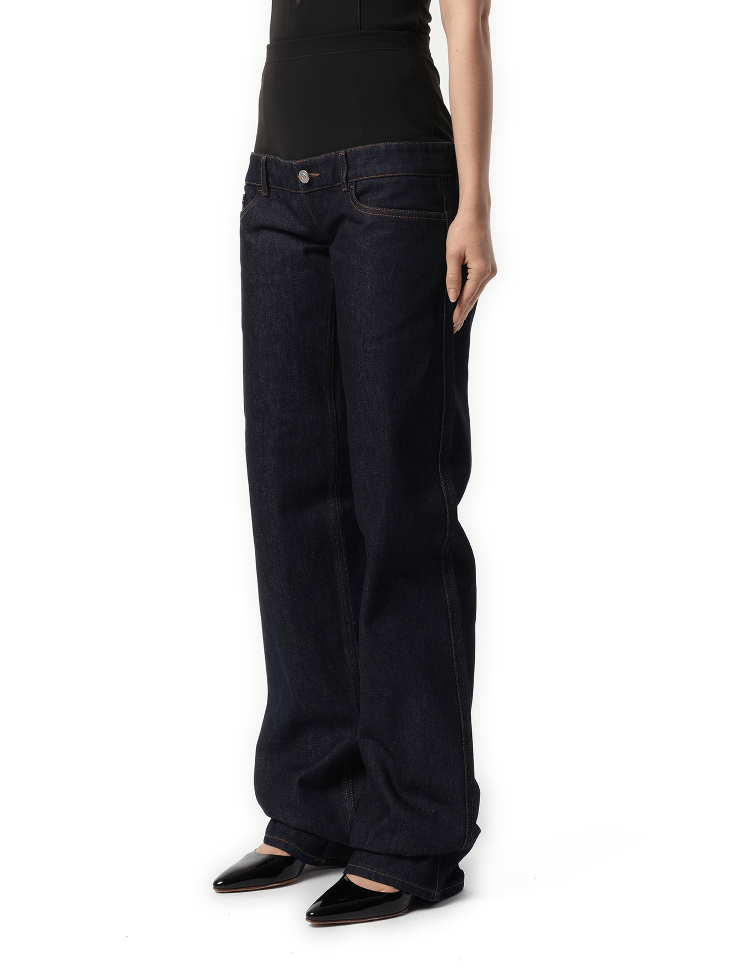COPERNI Jersey Hybrid Denim Trouser (Blue)