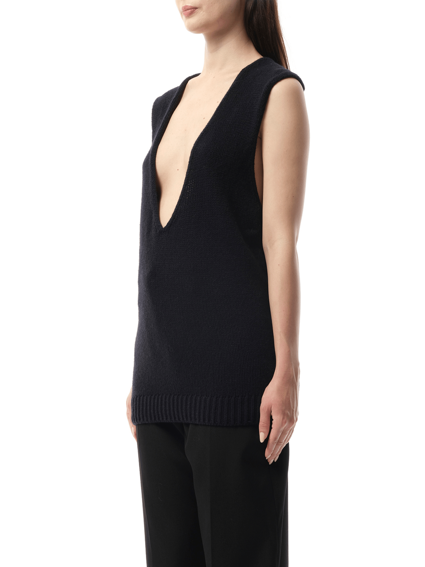 LANVIN Knitted Top (Blue)