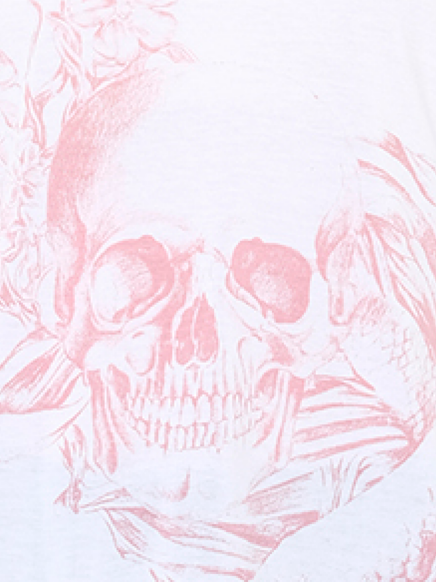 ALEXANDER MCQUEEN Fish Skull T-Shirt (White)
