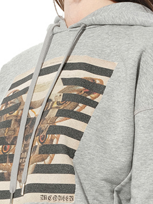 ALEXANDER MCQUEEN Butterfly Skull Sweatshirt (Grey)