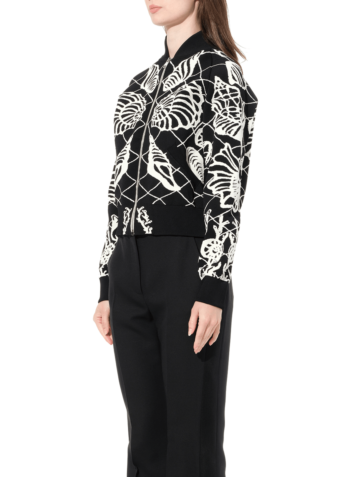 ALEXANDER MCQUEEN Bomber Jacket (Black)
